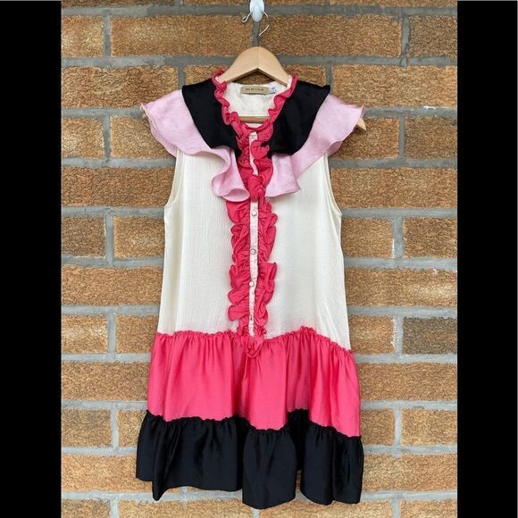 See by Chloe silk mini dress size 2 - Picture 1 of 8